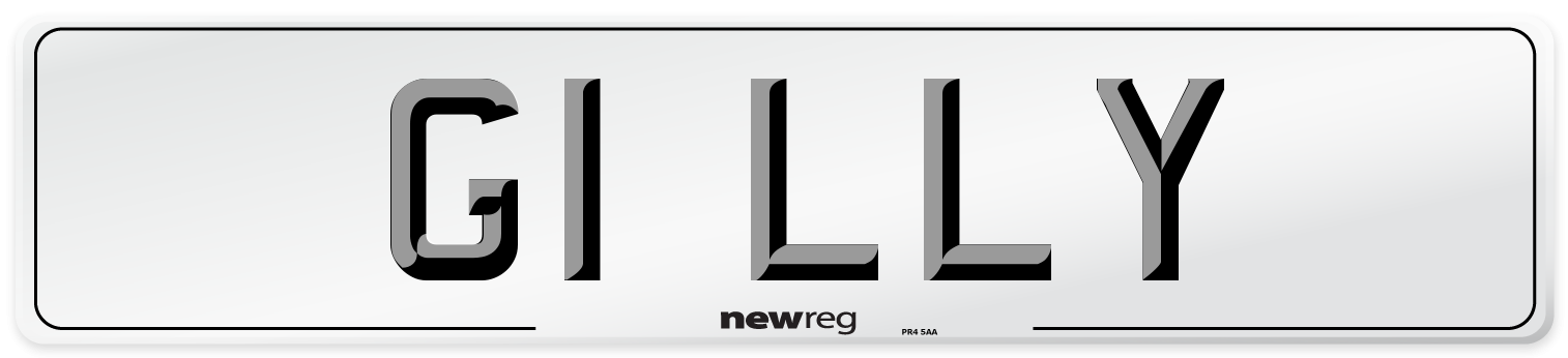 G1 LLY Number Plate from New Reg